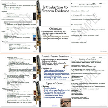 Forensic Unit#4:Engineering, Fire & Arson, Firearms & Ballistics:No