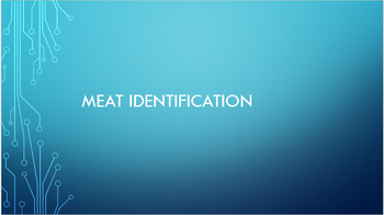 Preview of Forensic science-Meat Identification