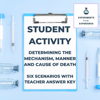 Preview of Forensic student activity: Identifying the mechanism, manner and cause of death