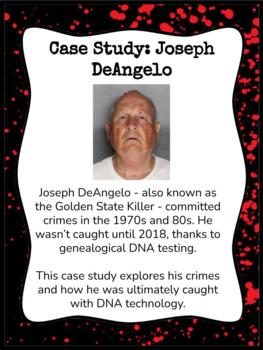 Preview of Forensics Case Study: Joseph DeAngelo ~ DNA Analysis & Databases