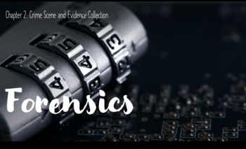 Preview of Forensics Crime Scene Investigation & Evidence Collection Powerpoint