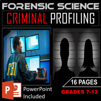 Preview of Forensics: Criminal Profiling | Readings, Questions, Activities and Project