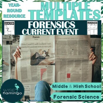 Preview of Forensics Current Event Article Analysis Templates