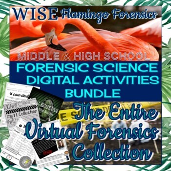 Preview of Forensics Digital Access Virtual Activities Bundle  DISTANCE LEARNING FRIENDLY