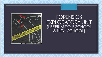 Preview of Forensics Exploratory Unit