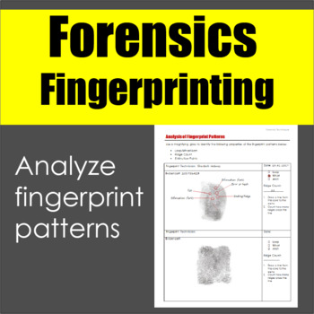 Preview of Forensics: Fingerprint Pattern Analysis