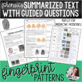 Forensics - Fingerprint Patterns Summarized Text with Questions