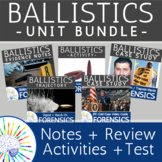 Forensics Firearms / Ballistics BUNDLE: Notes + Activities