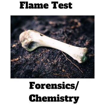 flame test lab and fireworks clipart