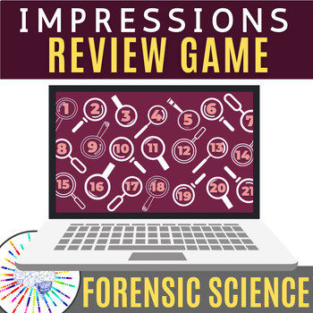 Preview of Forensics Impression Evidence Review Game!