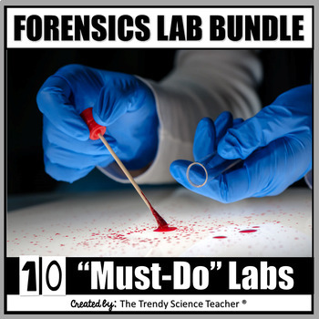 Preview of Forensics Lab Bundle: 10 "Must-Do" Labs for Forensic Science