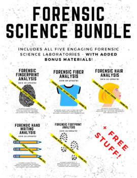 Preview of Forensic Science Laboratory Bundle - BONUS MATERIALS