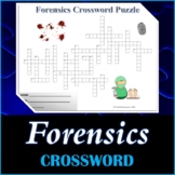 Forensics Sciences Crossword Puzzle - Printable