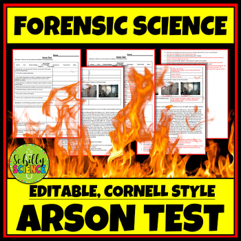 Preview of Forensic Arson Test & Answer Key