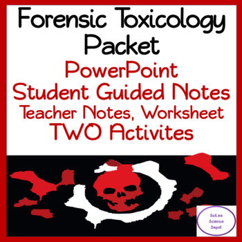 Preview of Forensics Toxicology Packet: Complete Lesson + TWO Activties