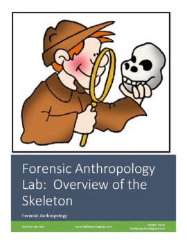 Preview of Forensics Unit 14.1 All-in-One Activity and Review: Overview of the Skeleton