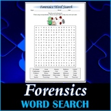 Forensics Word Search Puzzle