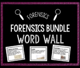 Forensics Word Wall
