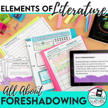 Preview of Foreshadowing: Elements of Literature Mini-Unit