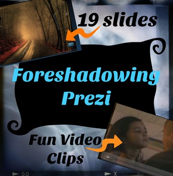 Preview of Foreshadowing Prezi Now with Handout!