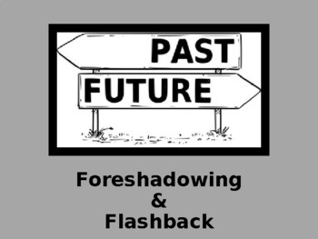 Preview of Foreshadowing and Flashback Literary Bundle
