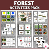 Forest Activities Montessori Bundle