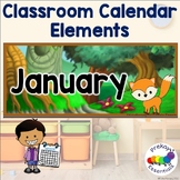 Forest Animal Classroom Calendar