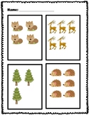 Forest Animal Counting/Subtraction