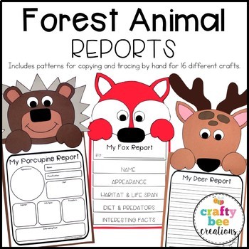 Animal Reports using Zoo Pals by Hefty  Animal report, Reading projects,  School fun