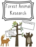 Forest Animal Research {freebie}!