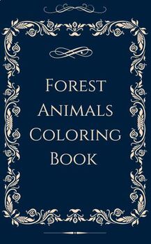 Preview of Forest Animals Coloring Book