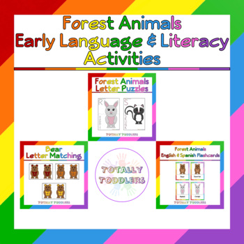 Preview of Forest Animals | Early Language & Literacy Activities 