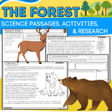 Forest: Biome, Habitat, Environment Science Passages, Work