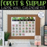 Forest Calendar - Large Wall Calendar