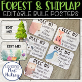 Forest Class Rules (Editable)