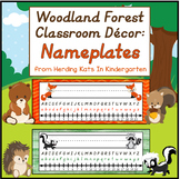 Forest Classroom Theme Name Tags