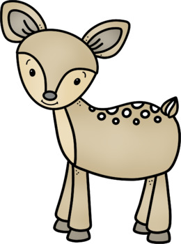 Forest Animals Clip Art by Whimsy Workshop Teaching | TpT