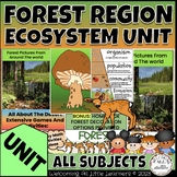 Forest Ecosystems, Animals, Habitats, Food: STEM, Math, Re