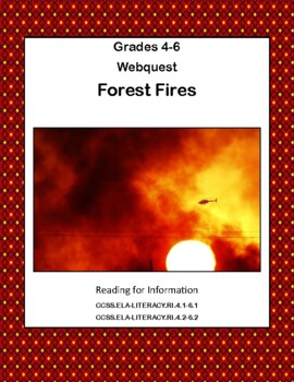Preview of Forest Fires WebQuest