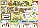 Forest Friends Classroom Set