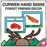 Forest Friends Music Classroom Decor: Curwen Hand Signs - 