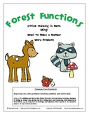 Forest Functions - Common Core Math - Story Problems / Mak