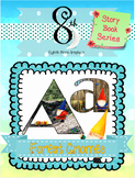 Forest Gnomes Alphabet and Number Clip Art