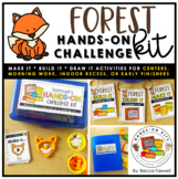 Forest Hands-On Challenge Kit | Habitats | Morning Work | 