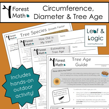 Preview of Forest Math: Circumference, Diameter and Tree Age