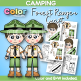 Forest Rangers Kids Craft | Camping Day Theme Activities |