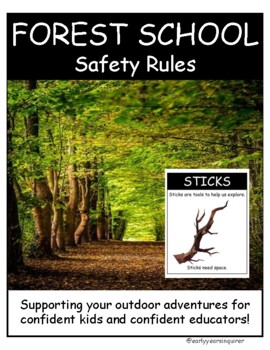 Preview of Forest School Safety Rules - Getting Started with Outdoor Education