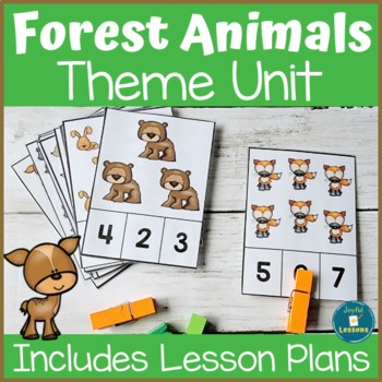 Forest Animals Preschool Teaching Resources | TPT