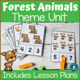 Forest Theme Unit for Preschool - Woodland Animals