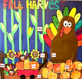 Fall Harvest Crafts | Bulletin Board Ideas | Thanksgiving 